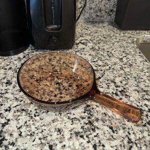 Vintage vision Corning glass pan